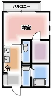 パティオはなおか【3階】の間取り