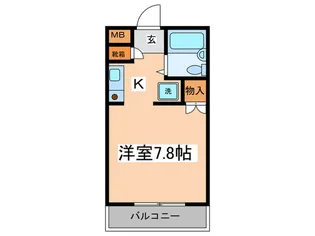 レ-ベンハイム【1階】の間取り