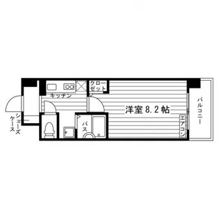 デュラージュ・一番町【10階】の間取り