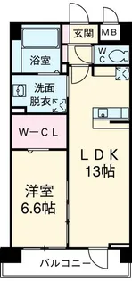 PLAZA池尻1【3階】の間取り
