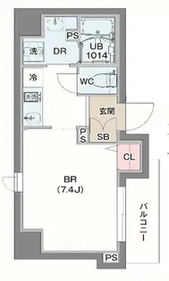 グランジット清澄【5階】の間取り