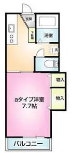 コーポプラグレス【2階】の間取り