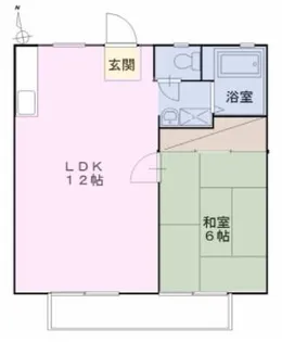 ファインディ【1階】の間取り