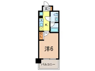 シーフォレシティ芝浦【7階】の間取り