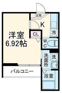 GRADUS西大宮II【2階】の間取り