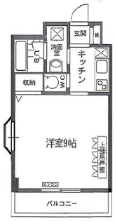 ハーモライト和光【1階】の間取り