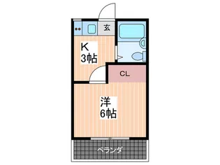 第3西村ビル【1階】の間取り