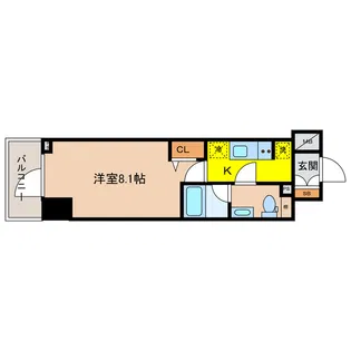 AZESTお花茶屋V【5階】の間取り