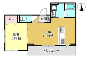 Weaving House II【3階】の間取り