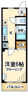 グレース成城II【3階】の間取り