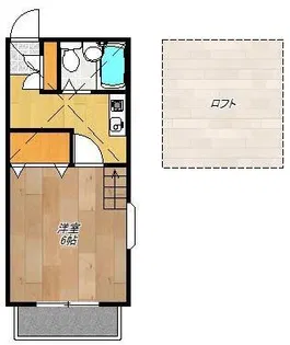 グリーンコーポ日吉【2階】の間取り