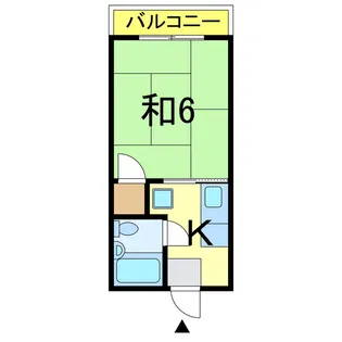 光マンション【1階】の間取り