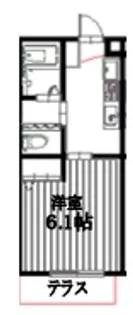 東京都板橋区大原町【アパート】の間取り
