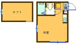 ユナイト反町モナリザ【2階】の間取り