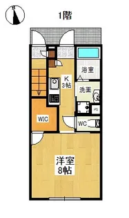 CREAVILLE【1階】の間取り