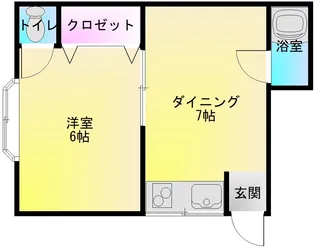 ハイツ石村【2階】の間取り