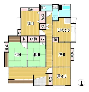 茨城県高萩市大字上手綱【一戸建】の間取り