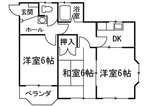ラ・セゾンS小泉【1階】の間取り