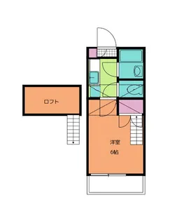 ビーハイブ【2階】の間取り