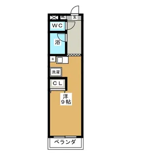 ラフィーネ初石【1階】の間取り