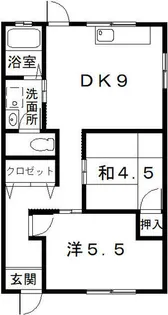 坂井ハイツ【1階】の間取り