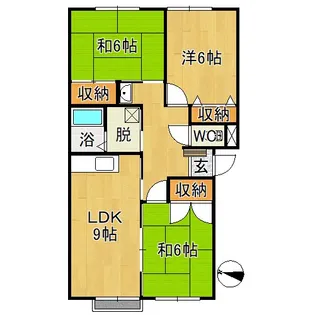 グランドハイム田町【2階】の間取り