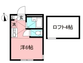 ヒルズ反町A棟【1階】の間取り