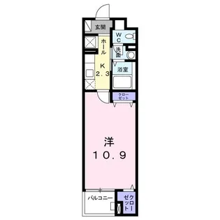 プリマヴェーラ舟入【1階】の間取り