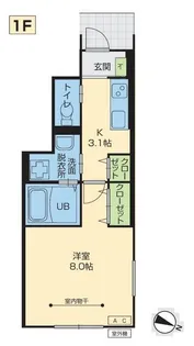 Phoenix(フェニックス)B【1階】の間取り