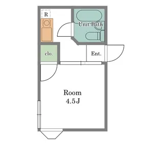 ハイム水越【1階】の間取り
