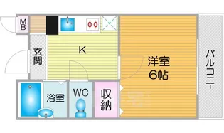 メゾンドールバンブーグラス【4階】の間取り