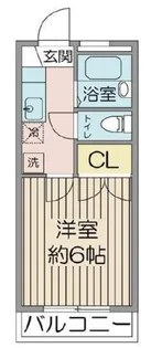 ヴィエント高輪【1階】の間取り