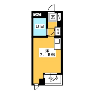 シーウィンズ春日【2階】の間取り