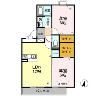 ファミール近藤IV 301【3階】の間取り
