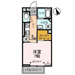 Amante【2階】の間取り