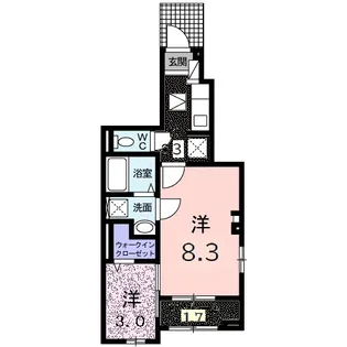 埼玉県川口市芝西2【アパート】の間取り