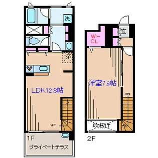 スタイリオ妙蓮寺の間取り