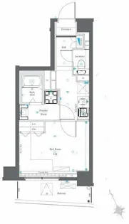 東京都板橋区上板橋3【マンション】の間取り