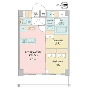 埼玉県川口市本町1【マンション】の間取り