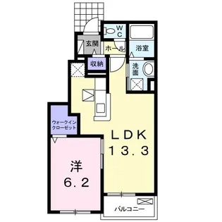 広島県福山市神村町【アパート】の間取り