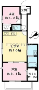 コンフォート世田谷【1階】の間取り