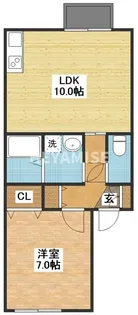 セジュールYMV【1階】の間取り