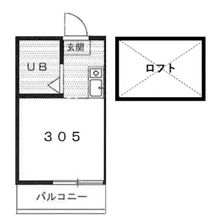 プリンセスコート代沢【3階】の間取り