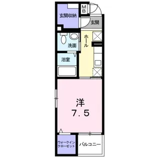 グレイスKIKKAWA【2階】の間取り