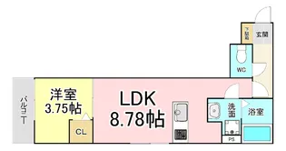 プルミエール【3階】の間取り