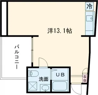 仙川アパートメント【3階】の間取り