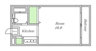 サンクリエート薫風【1階】の間取り