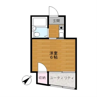 パルセ藍染【2階】の間取り