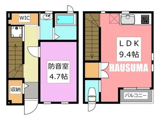 ポプラ倶楽部21の間取り