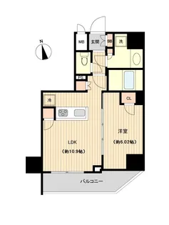 東京都台東区北上野2【マンション】の間取り